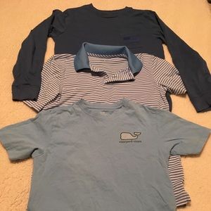 Vineyard vines blue boys size small 8-10